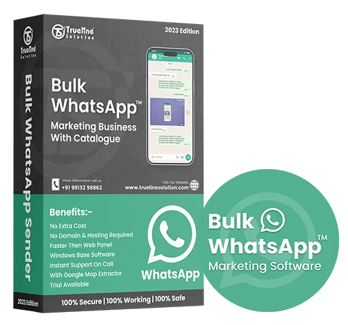 Bulk Whatsapp Marketing Software With Catalogue Logo